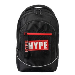 Рюкзак молодежный, Hatber, Street, 42x30х20 см, эргономичная спинка, HYPE-Red