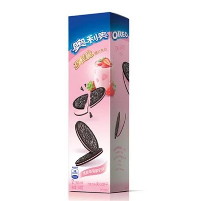 Печенье Oreo с клубничным йогуртом, 95г, Китай  арт. 818792
