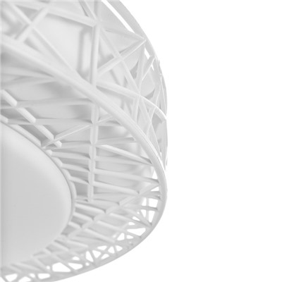 Светильник "Птичье гнездо" LED 36Вт 3000-6000К белый d.35 см