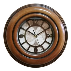 Настенные часы, серия: Интерьер, "Анталья", плавный ход, 28 х 28 х 3.8 см