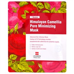 Leaders, 7 Wonders, Himalayan Camellia Pore Minimizing Mask, 1 Sheet, 1.01 fl oz (30 ml)