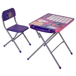 Комплект детской мебели Polini kids 303 Тролли, цвет фиолетовый