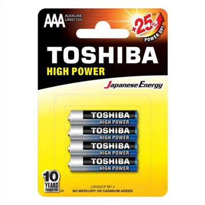 Toshiba  ААА LR03 BL-4 4/48/192