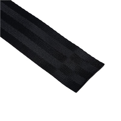 Нейлоновая лента, ремень 4.8 см × 3 м, черный
