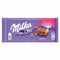 Шоколад Milka Confetti                                      100 гр (плитка) (Германия) арт. 816189