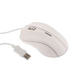 Мышь Smartbuy ONE 338, проводная, оптическая, 1000 dpi, подсветка, USB, белая