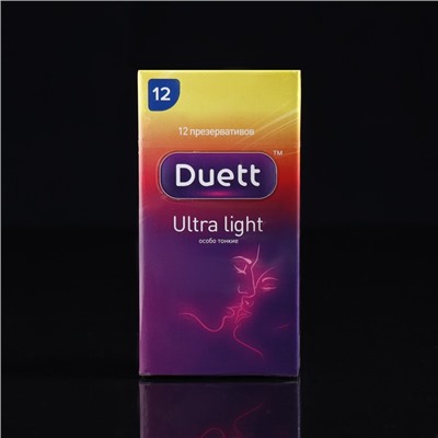 Презервативы DUETT ultra light 12 шт