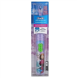 Oral-B, Kids, Frozen, Pro Health Jr., Battery Toothbrush, Soft, 3+ Years, 1 Toothbrush