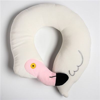 Детская подушка для путешествий «Фламинго», цвет МИКС