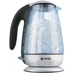 Чайник электрический Vitek VT-1117В, 2200 Вт, 1.7 л, серебристый