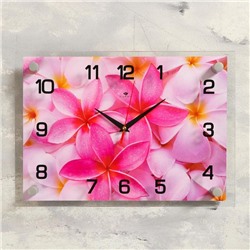 Часы настенные, серия: Цветы, "Цветы", 25х35  см