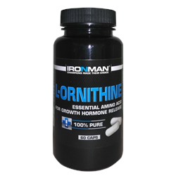 Аминокислота Орнитин L-Ornitiine Ironman 60 капс.