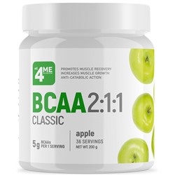 Комплекс аминокислот BCAA 2:1:1 classic apple 4ME Nutrition 200 гр.