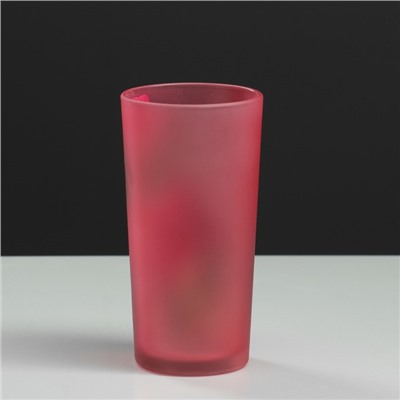 Набор для сока с подносом "Ирис" художественная роспись, 6 стаканов 1250/200 мл, красный