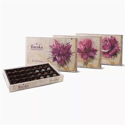 «Baraka» ассорти шоколадных конфет "Бьюти" (с подар. сумкой) 296гр*4шт.  арт. 818667