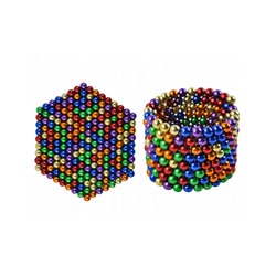 Неокуб 1 шарик 5мм (стальной, золотой, синий, красный)