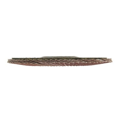 Круг лепестковый торцевой конический ТУНДРА, 125 х 22 мм, Р100