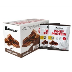 Порционный протеин Шоколад Whey protein Chocolate Bombbar 30 гр.
