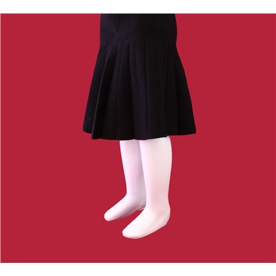 Обхват талии 52-56. Стильная лаконичная детская юбка Leonsi черного цвета.