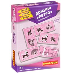 Домино "Ретро" - настольная игра BONDIBON.