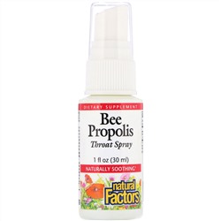 Natural Factors, Bee Propolis, Throat Spray, 1 fl oz (30 ml)