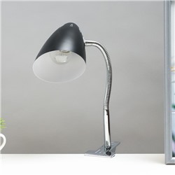 Настольная лампа 16669/1BK E27 40Вт черный 14х10х33 см
