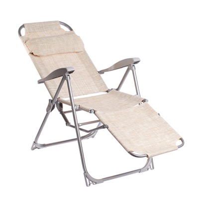 Кресло-шезлонг, размер 780x590x1160 мм, цвет песочный  К3