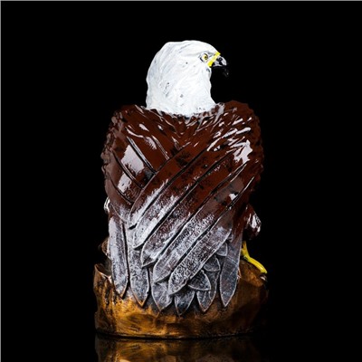 Статуэтка "Орел на камне", разноцветная, гипс, 38 см