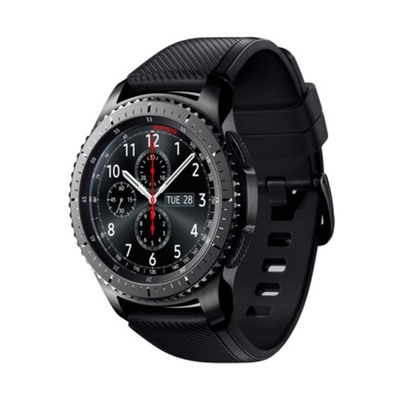 Смарт-часы Samsung Galaxy Gear S3 Frontier SM-R760 1.3"SuperAMOLED SM-R760NDAASERтемно-серый   29357