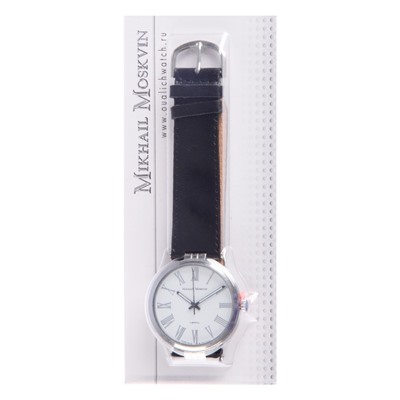 Часы наручные мужские "Михаил Москвин", кварцевые, модель 1127A1L1-1