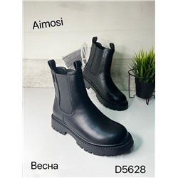 Женские ботинки D5628 черные