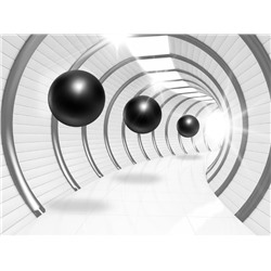 3D Фотообои «Футуристичный тоннель»