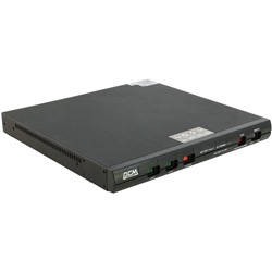 Источник бесперебойного питания Powercom King Pro RM KIN-1000AP, 600 Вт, 1000 ВА, черный