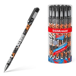 Ручка гелевая дизайн ErichKrause ColorTouch Walkers, чернила/синие 50827