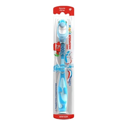 Зубная щётка Aquafresh Kids «Мои молочные зубки», мягкая, от 3 до 5 лет, МИКС