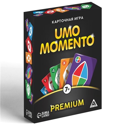 Карточная игра «UMOmomento. Premium», 70 карт, 7+