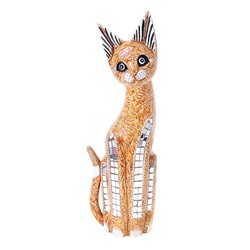 Сувенир "Котёнок с мозаикой на ножках"
