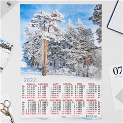 Календарь листовой А3 "Природа 2022 - 8"