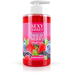 Гель для душа Sexy Sweet WILD BERRY с феромонами 430 мл