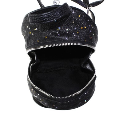Маленький рюкзак Stardust_Miniature черного цвета.