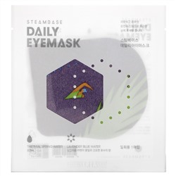 Steambase, Daily Eyemask, Lavender Blue Water, 1 Mask