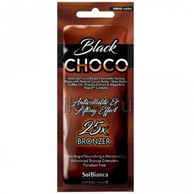 Крем для загара в солярии «Choco Black» SolBianca