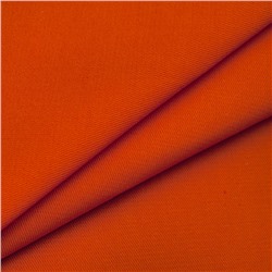 Ткань на отрез саржа 12с-18 цвет оранжевый