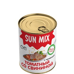 Томатный суп со свининой и чечевицей Sun Mix 338г