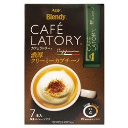 Растворимый кофе капучино Cafe Latory AGF, Япония, 77 г Акция