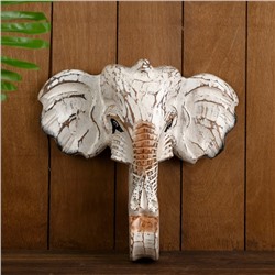 Сувенир дерево "Голова Слона" 35х10х30 см
