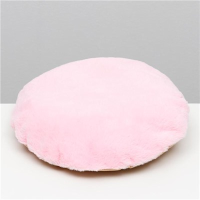 Лежанка-гнёздышко "Любовь", 38 х 17 см, розовая