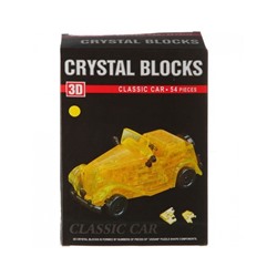 3D пазл crystal blocks машина