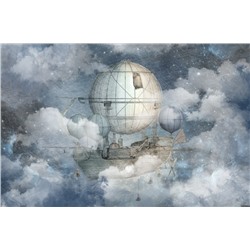Фотообои «Облачный корабль»
