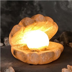 Соляная лампа "Жемчужница", 19 см, 6-7 кг